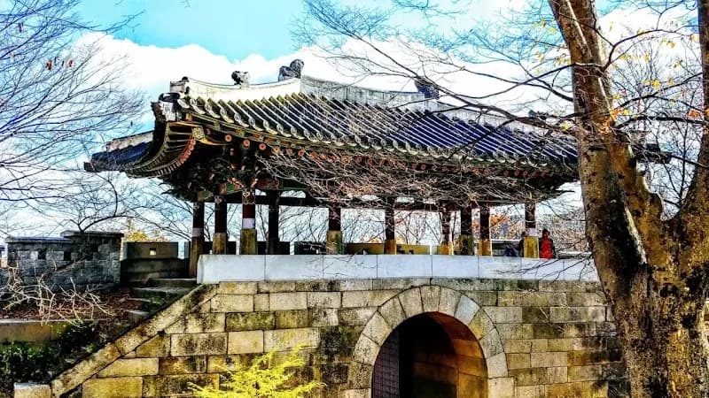View of Bukhansan National Park in Seoul, SEL