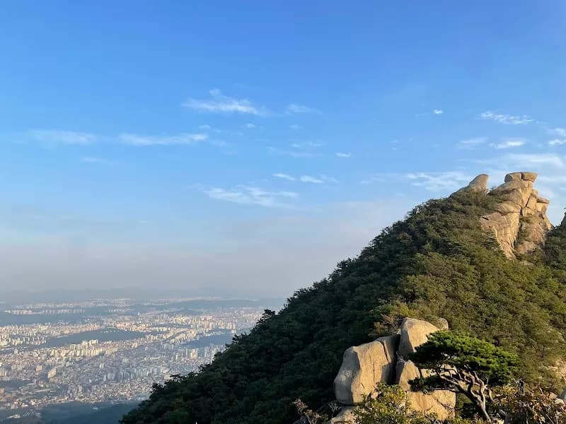 View of Bukhansan National Park in Seoul, SEL