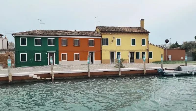 View of Burano in Venice, VN