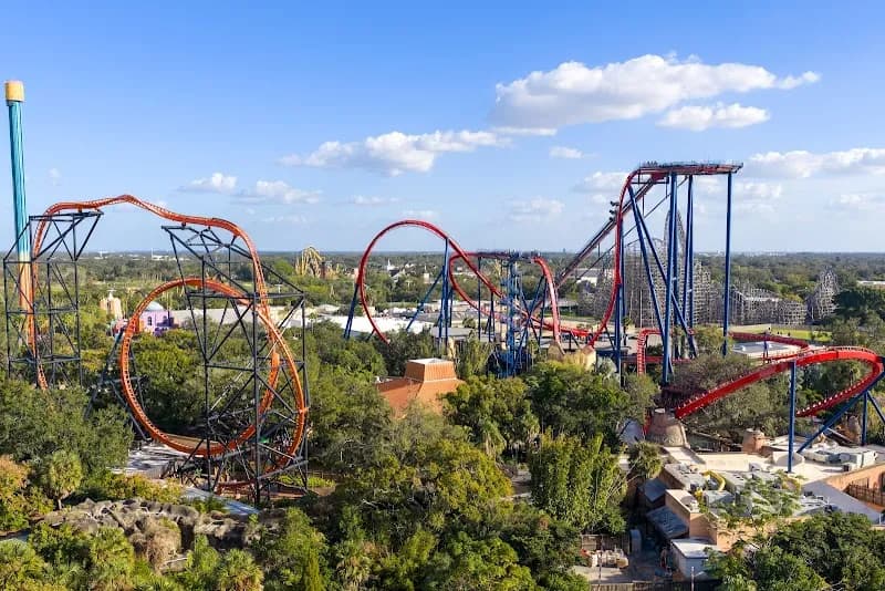 Busch Gardens Tampa Bay tourist attraction in Clearwater, FL