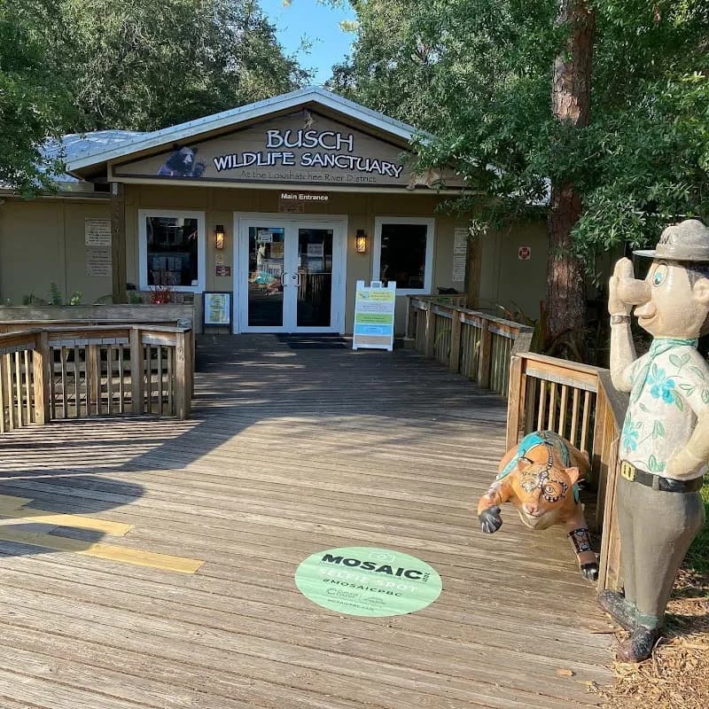 View of Busch Wildlife Sanctuary in Columbia, SC