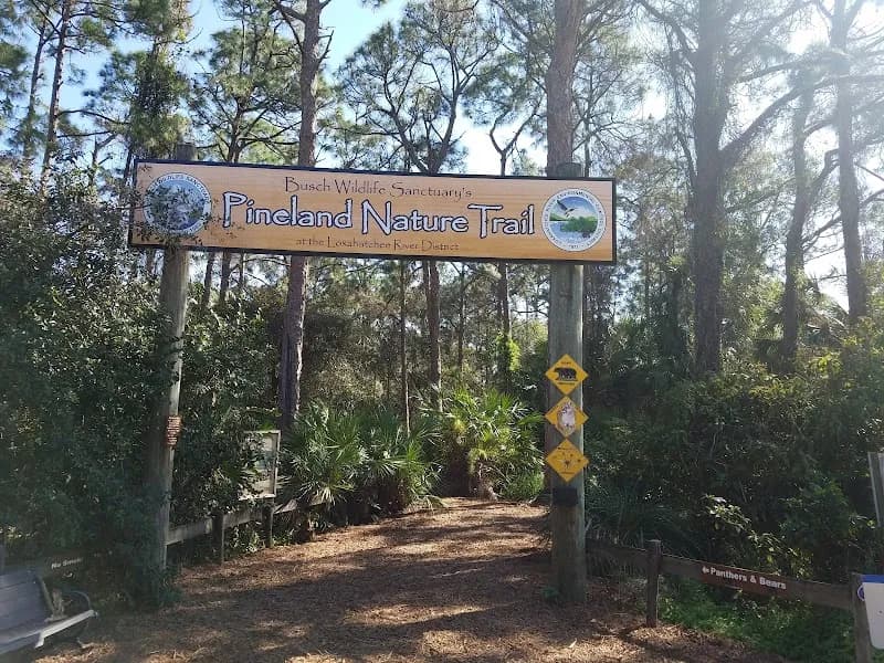 View of Busch Wildlife Sanctuary in Columbia, SC