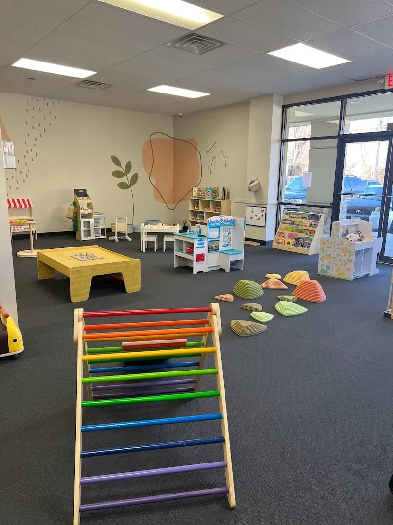 View of Busy Bean Play Cafe in Liberty, MO