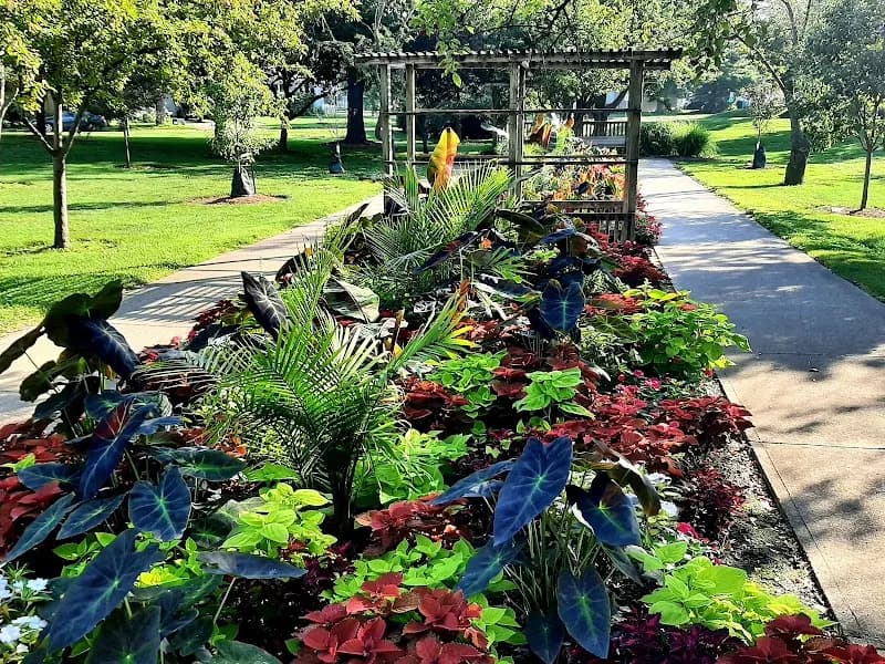 View of Buxton Park Arboretum in Indianola, IA