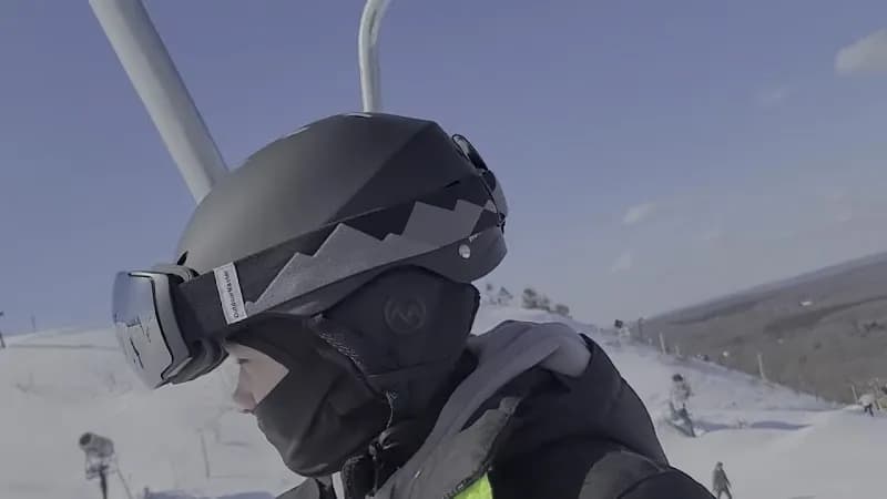 View of Caberfae Peaks in Cadillac, MI