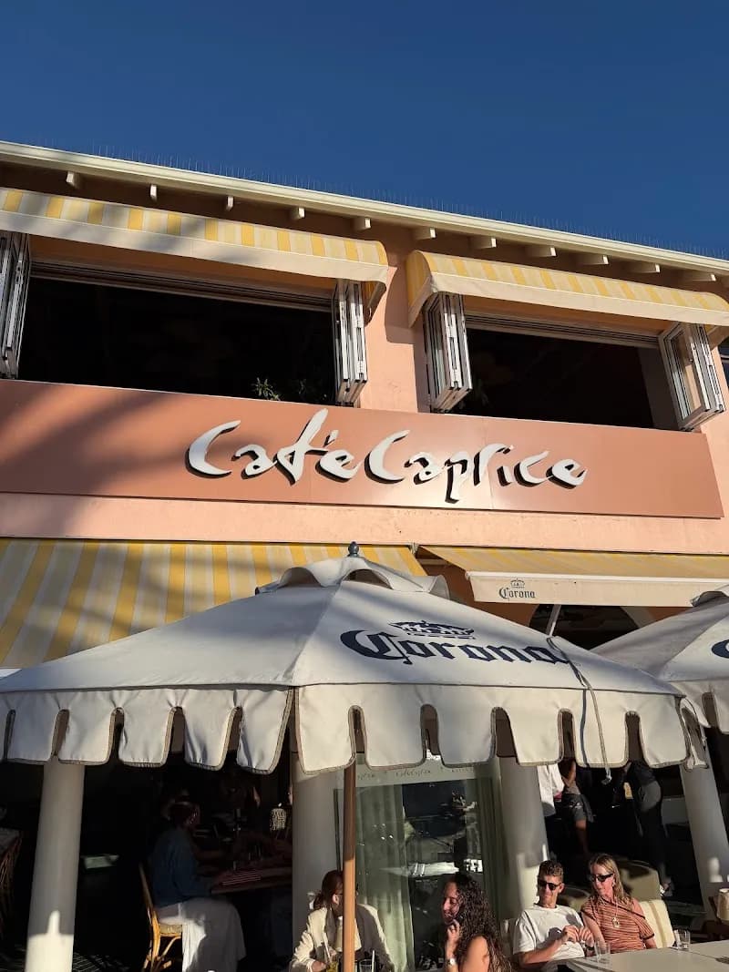 View of Café Caprice in Rosebank, GP