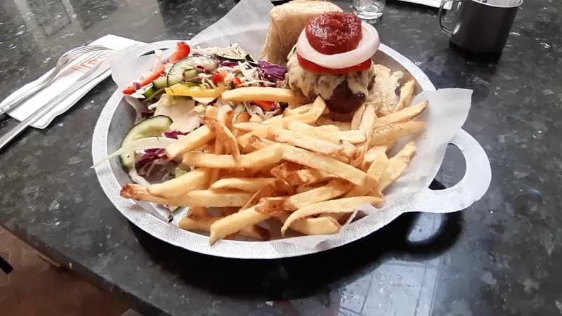 View of Café Clock Gueliz in Gueliz, MS