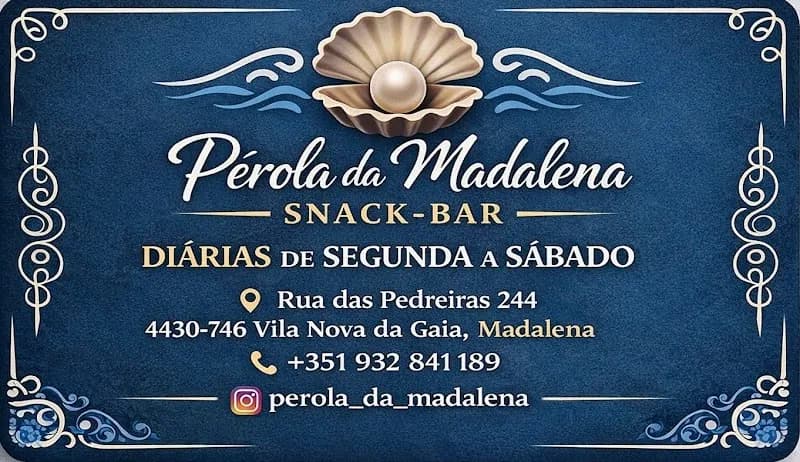 View of Café da Madalena in Madalena, Porto