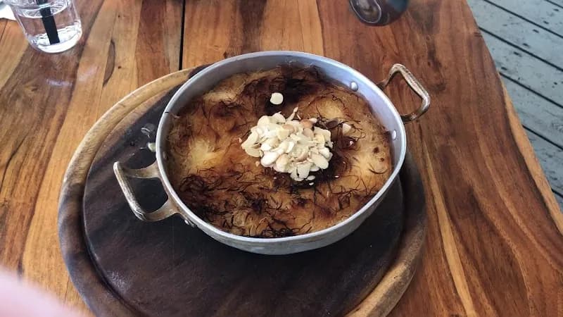 View of Café Meshugaim in Maccabim-Reut, TA