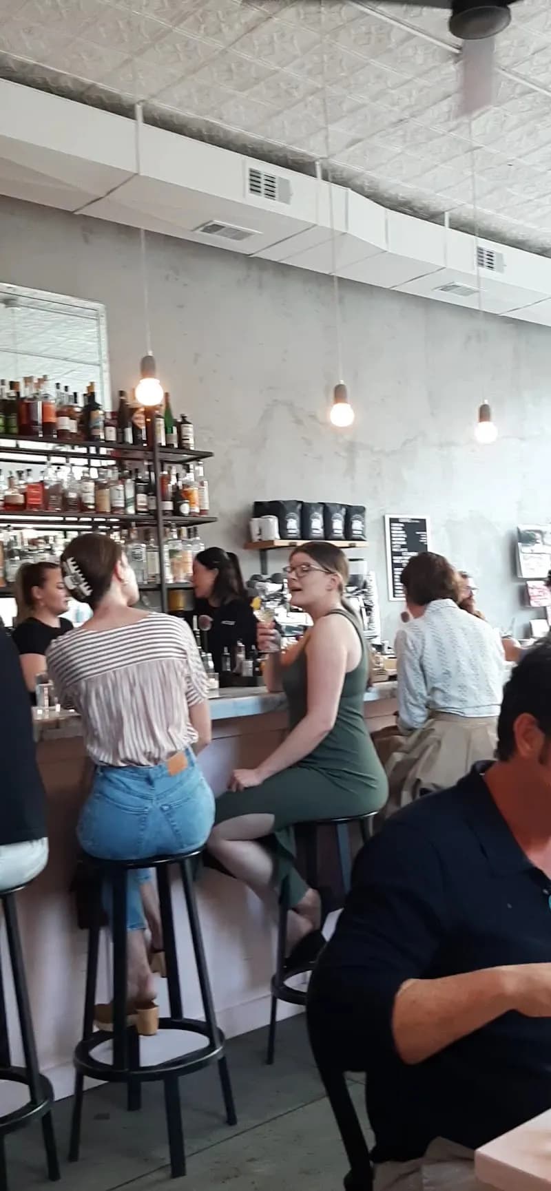 View of Cafe Roze in East Nashville, TN