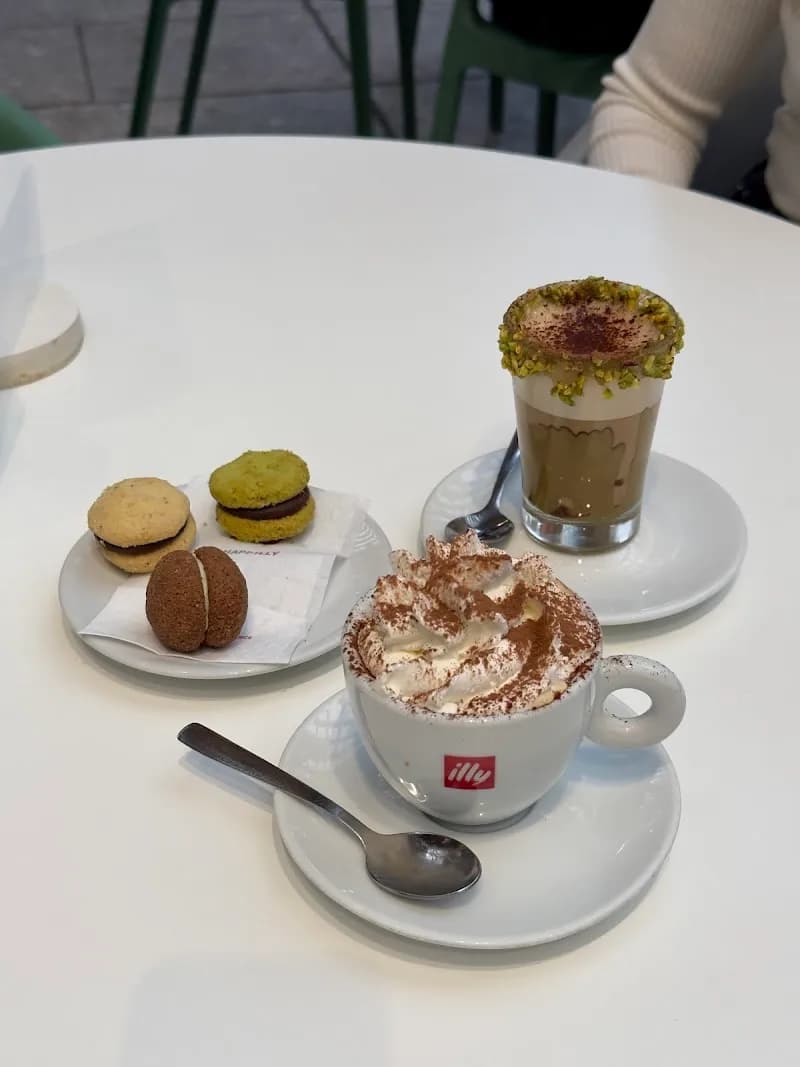 View of Caffè Famiglia Arese in Arese, Lombardy