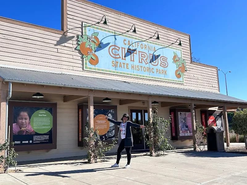 View of California Citrus State Historic Park in Riverside, CA