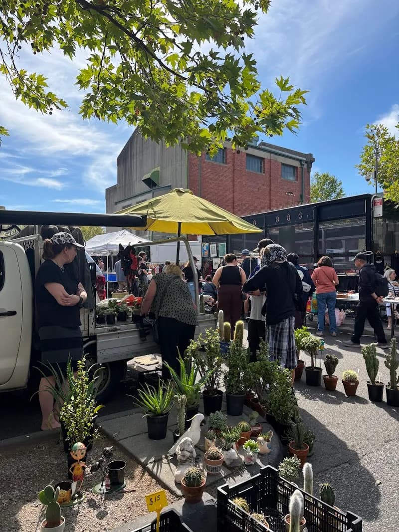 View of Camberwell Sunday Market in Camberwell, VIC