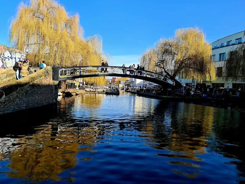 View of Camden Town in London, LDN
