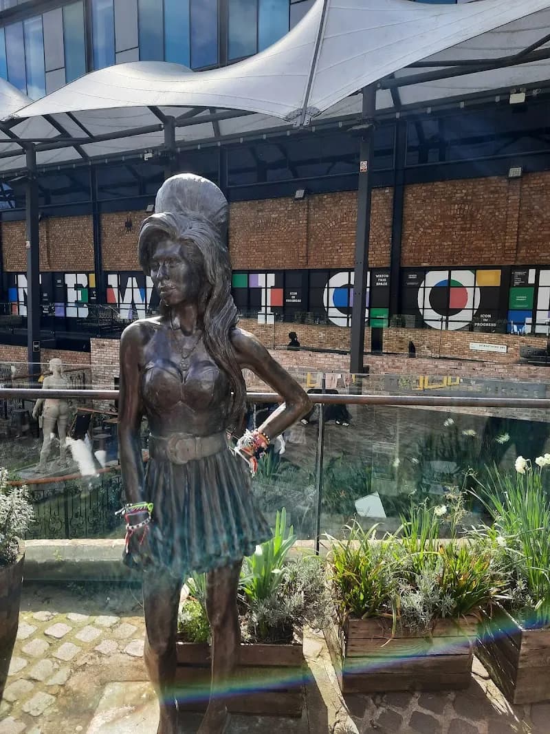 View of Camden Town in London, LDN