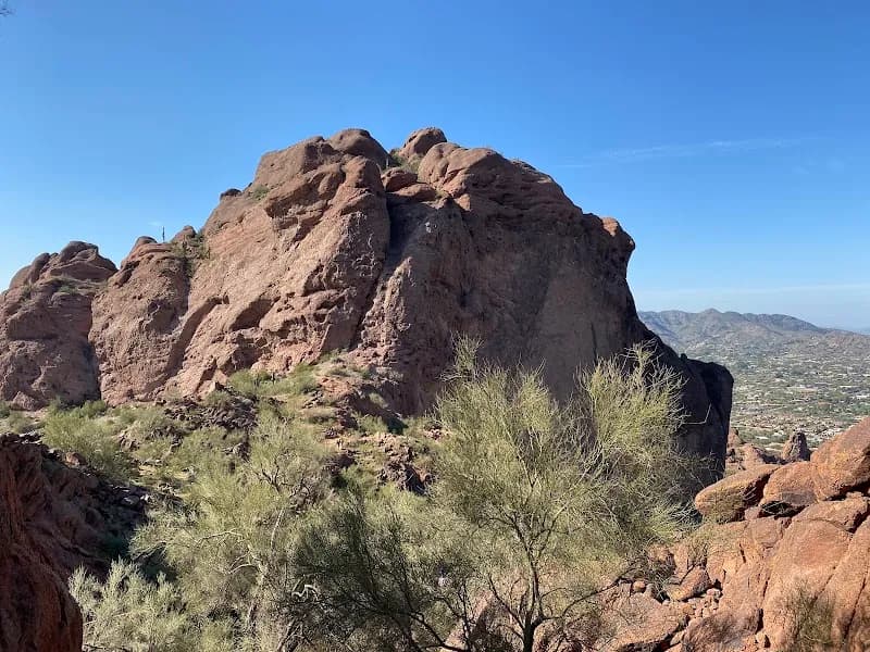 Camelback Mountain mountain peak in Arcadia, AZ