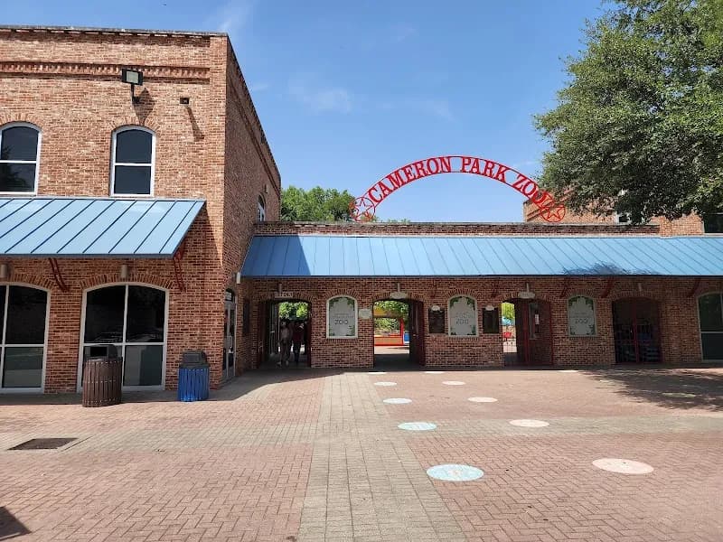 View of Cameron Park Zoo in Waco, TX