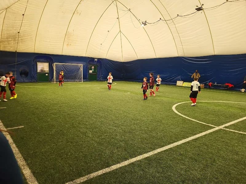 View of Campo Sportivo 'Gianni Brera' in Pero, Lombardy