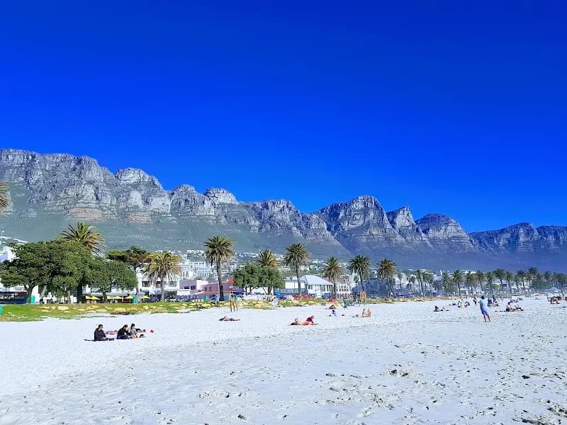 View of Camps Bay Beach in Camps Bay, WC