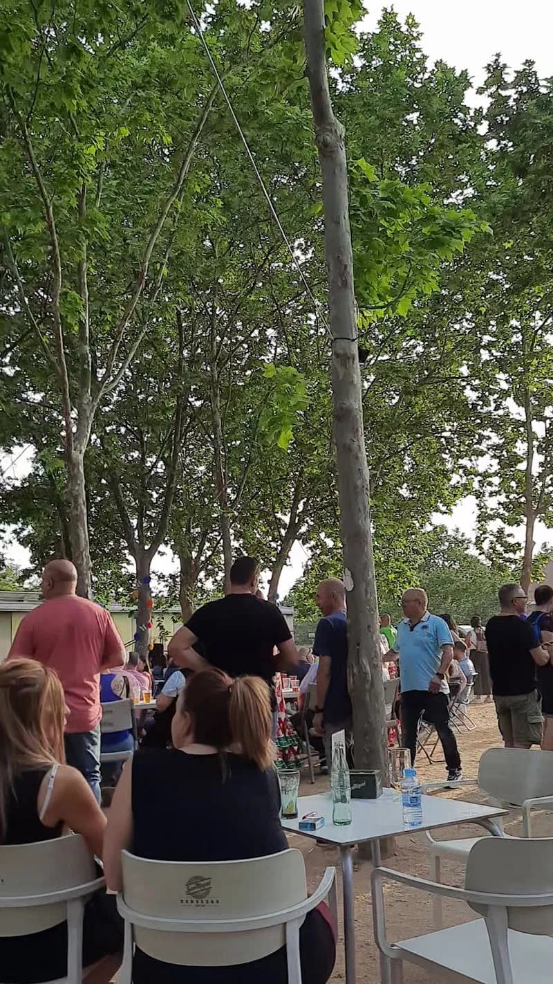 View of Can Sunyer Park in Sant Feliu de Llobregat, CT