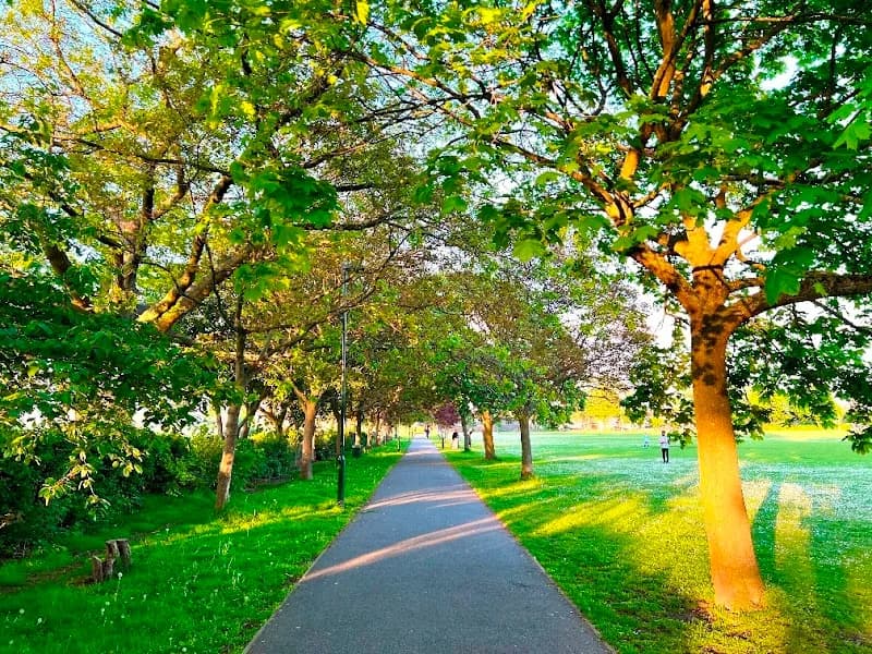 Canbury Gardens park in Kingston upon Thames, London