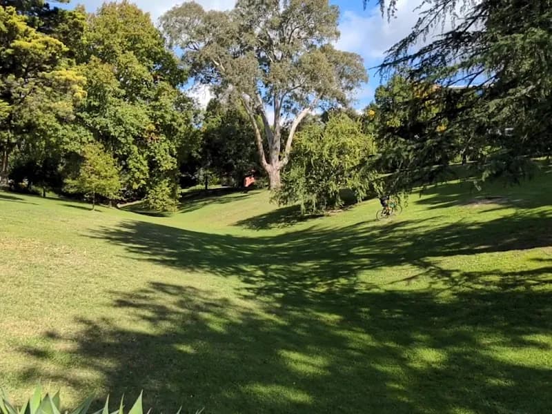 View of Canterbury Gardens in Kew, VIC