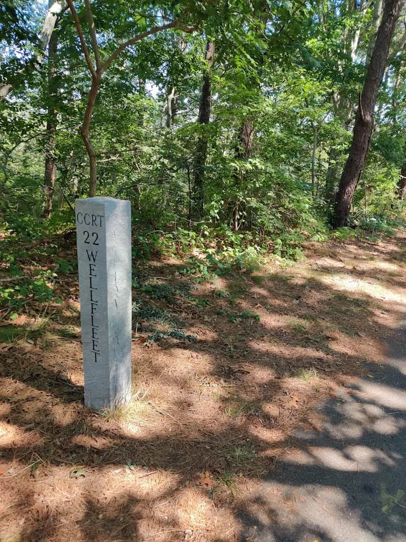 Cape Cod Rail Trail route in Cape Cod, MA