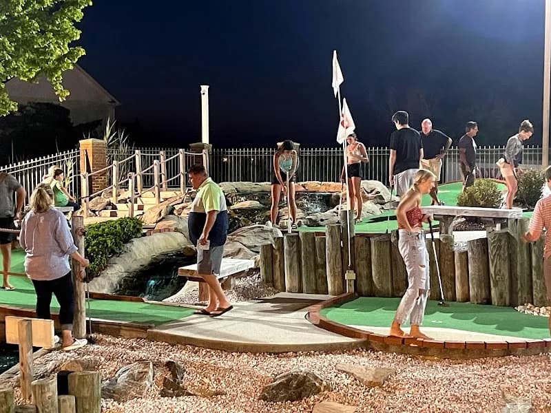View of Cape May Miniature Golf in Cape May, NJ