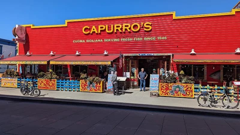 View of Capurro's in San Mateo, CA