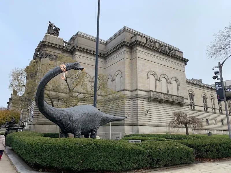 View of Carnegie Museum of Natural History in Pittsburgh, PA