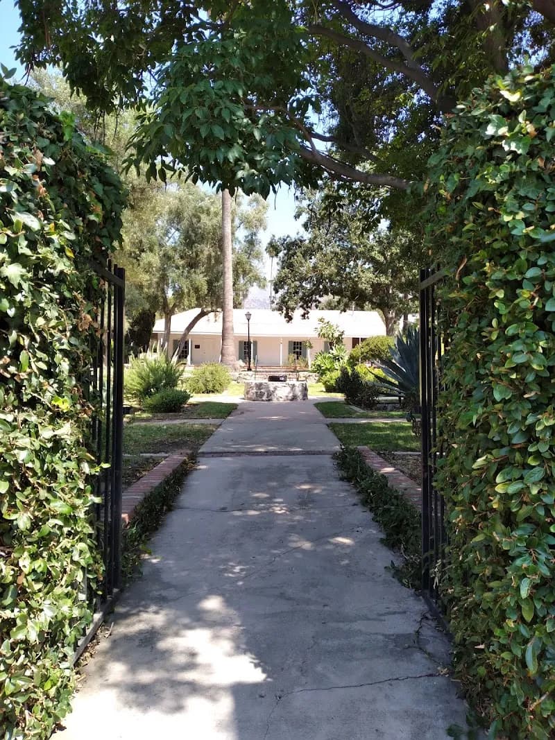 View of Casa Adobe de San Rafael and Park in Glendale, CA