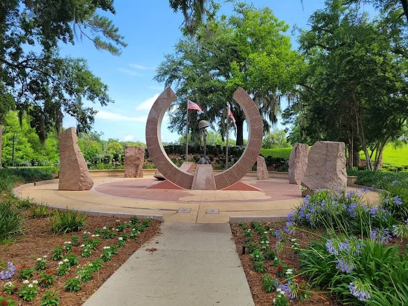 View of Cascades Park in Tallahassee, FL
