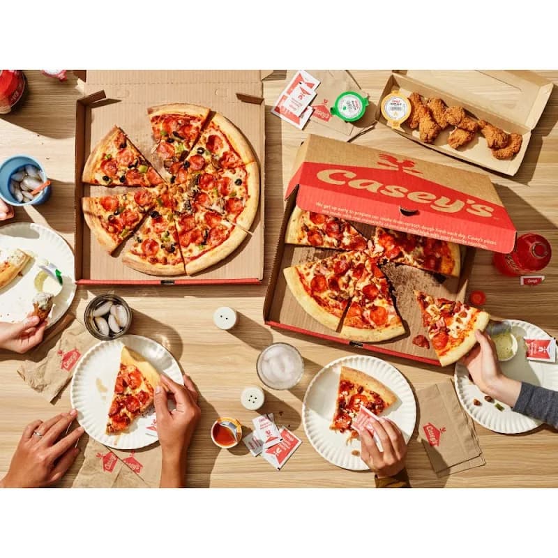 View of Casey's in Gretna, NE