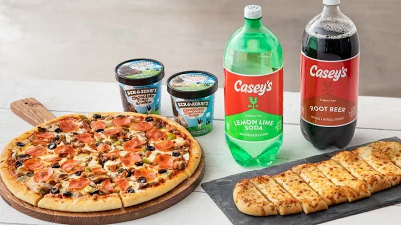 View of Casey's in Gretna, NE