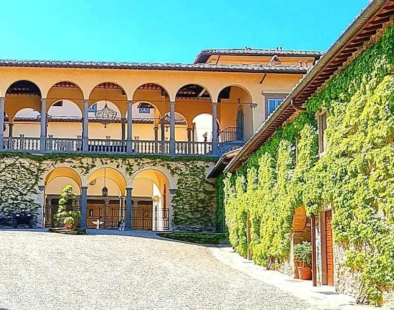 Castello di Uzzano castle in Greve in Chianti, Tuscany