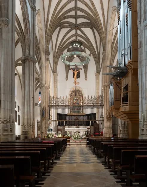 Catedral Magistral de los Santos Justo y Pastor church in Alcalá de Henares, Madrid