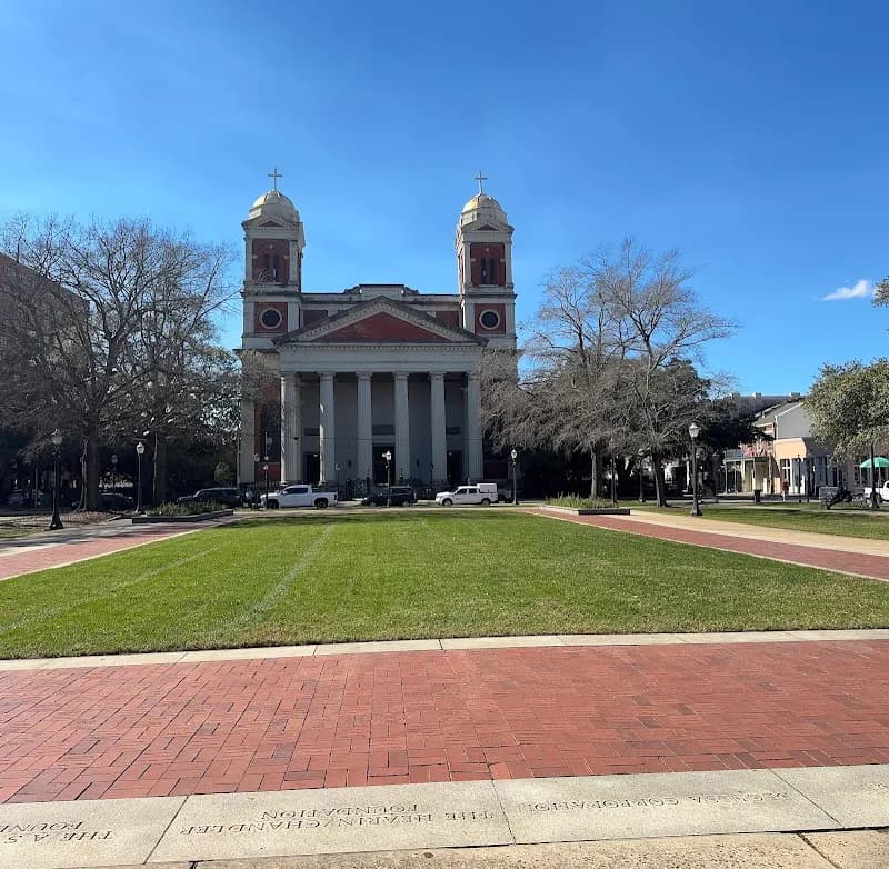 Cathedral Square park in Mobile, AL