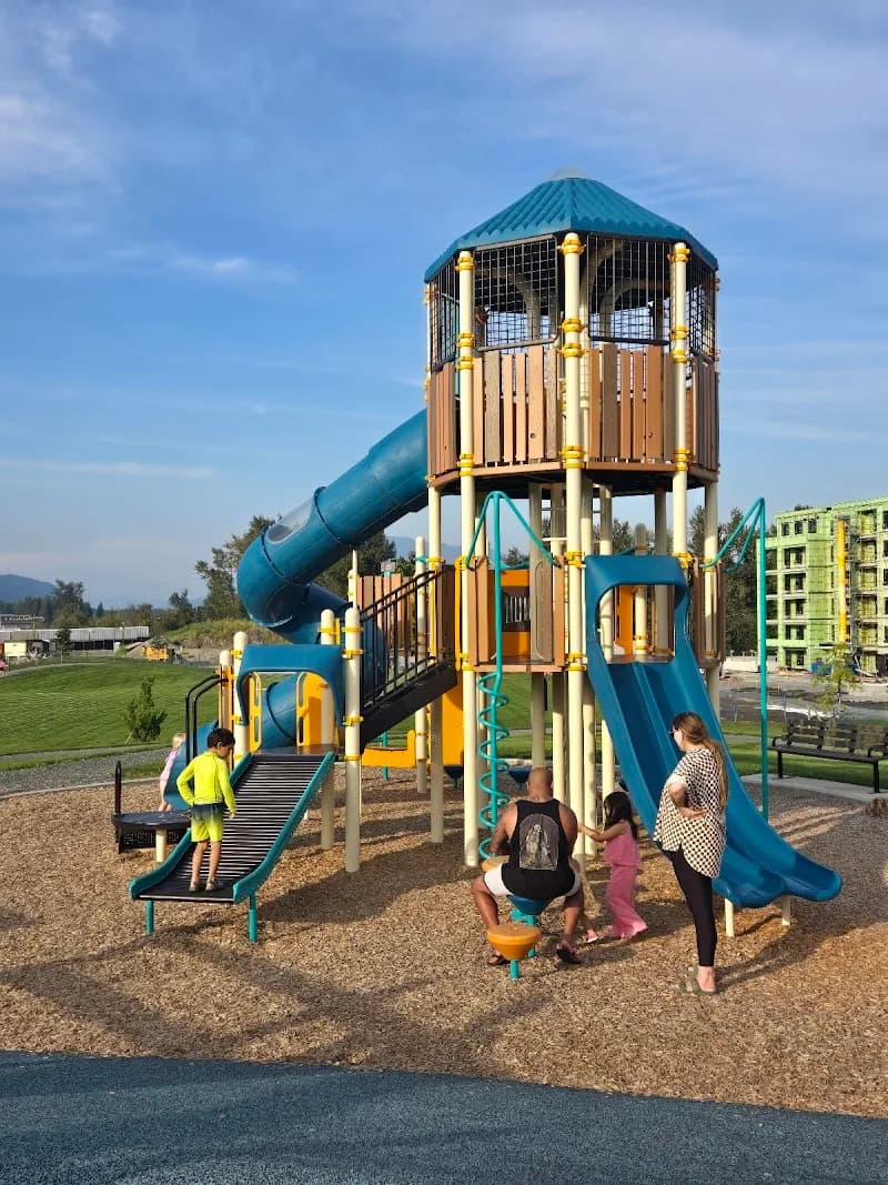 Cedarbrook Spray Park park in Chilliwack, BC