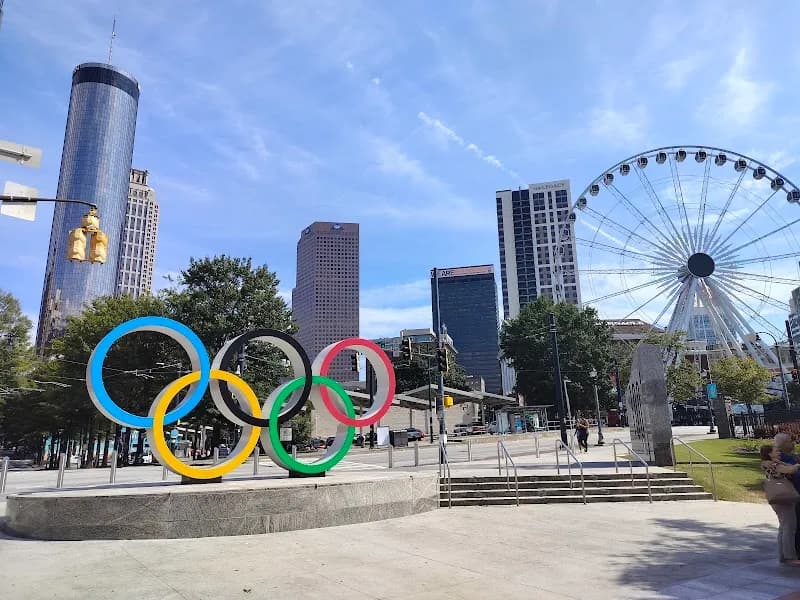 View of Centennial Olympic Park in Atlanta, GA