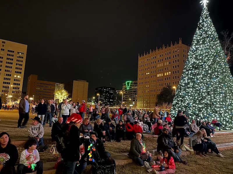 View of Centennial Park in Midland, TX