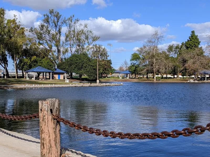 View of Centennial Park in Santa Ana, CA