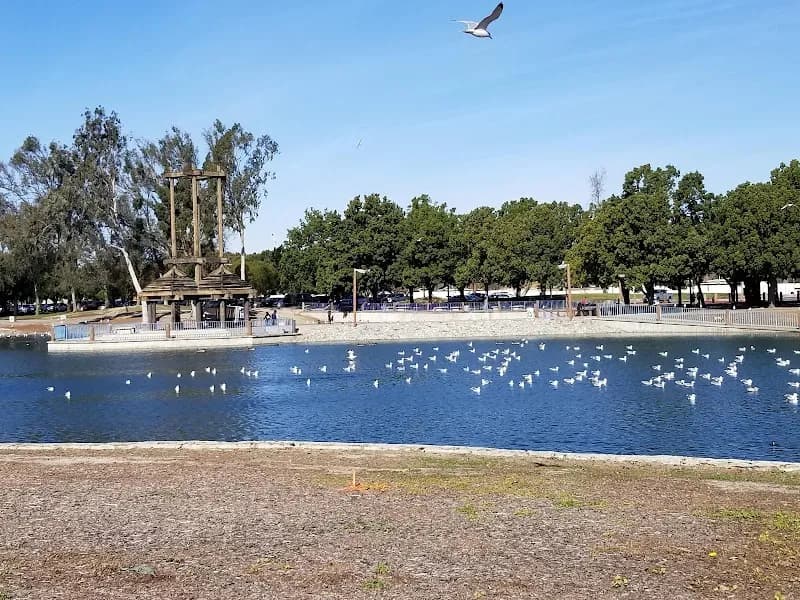 View of Centennial Park in Santa Ana, CA