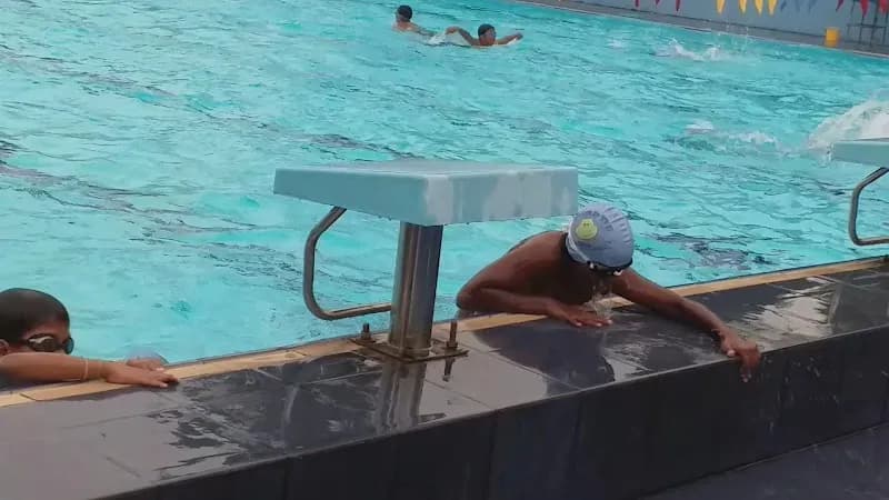 View of Central College Swimming Pool in Piliyandala, WP