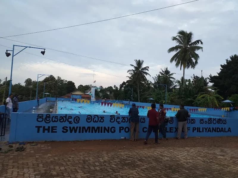 View of Central College Swimming Pool in Piliyandala, WP