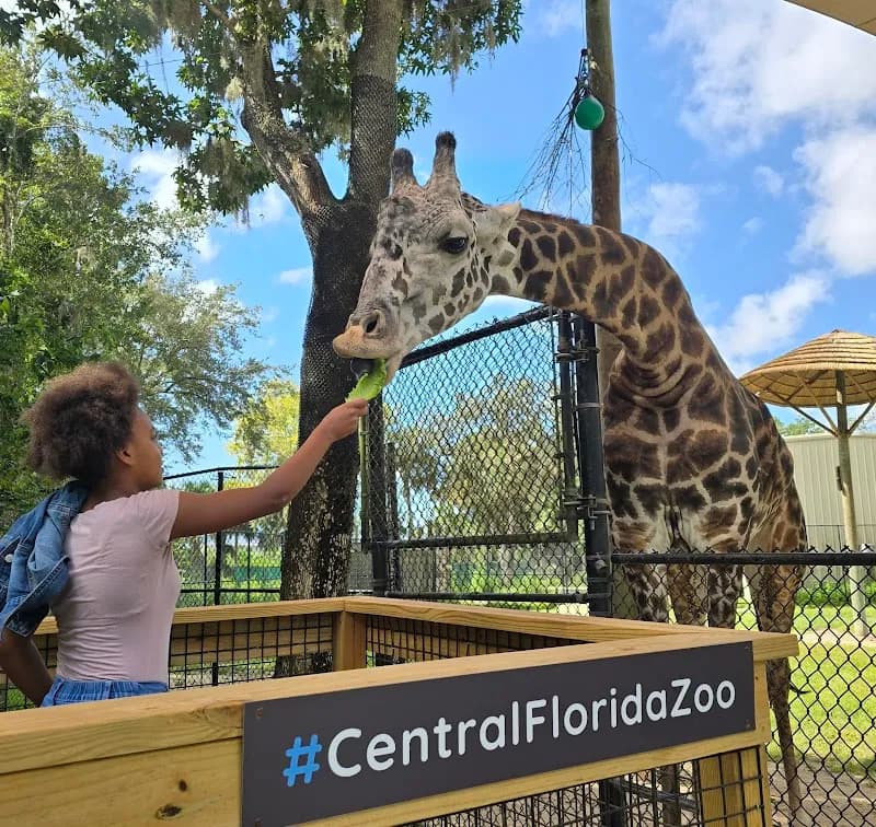 View of Central Florida Zoo & Botanical Gardens in Sanford, FL