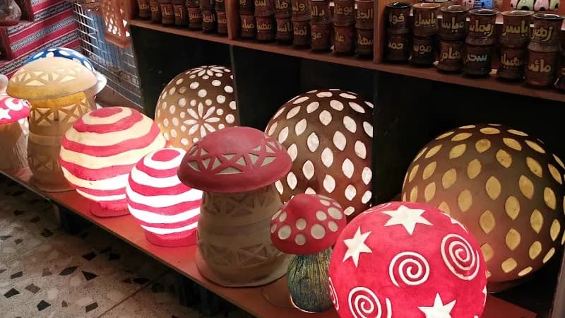 View of Central Market (Souq) in West Bay, QA