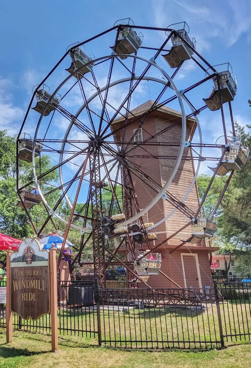 View of Centreville Amusement Park in Toronto, ON