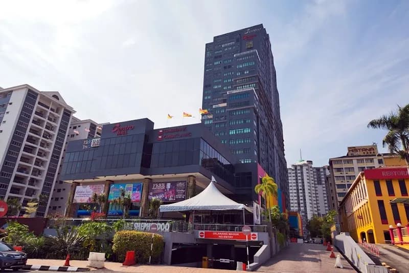 View of Centro Mall in Klang, SG