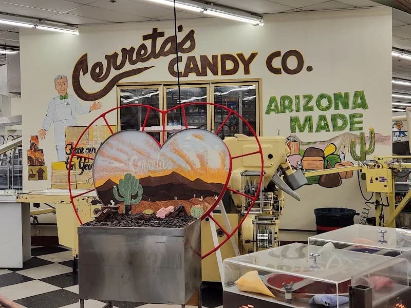 View of Cerreta Candy Company in Glendale, AZ