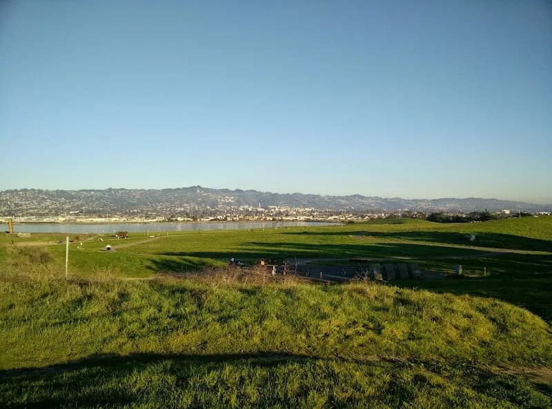View of Cesar Chavez Park in Berkeley, CA